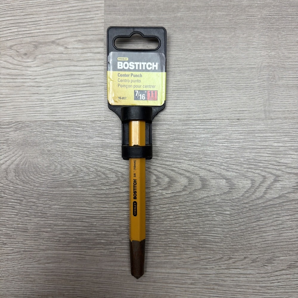 Stanley Bostitch Center Punch 7/16" 11mm Brand New 16-017